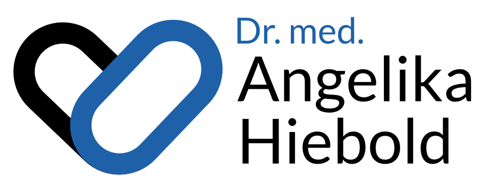 Logo mit der Aufschrift Dr. med. Angelika Hiebold